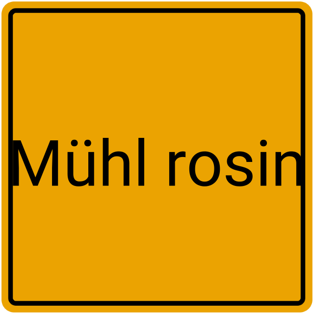 Meldebestätigung Mühl Rosin